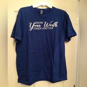 Blue Graphic T-Shirt